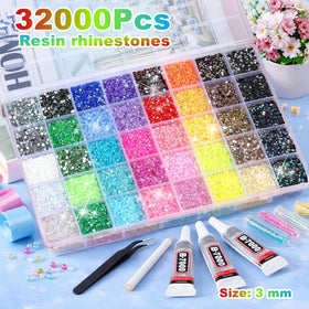 Ichiha bedazzler kit with B7000 glue tubes for strong adhesion