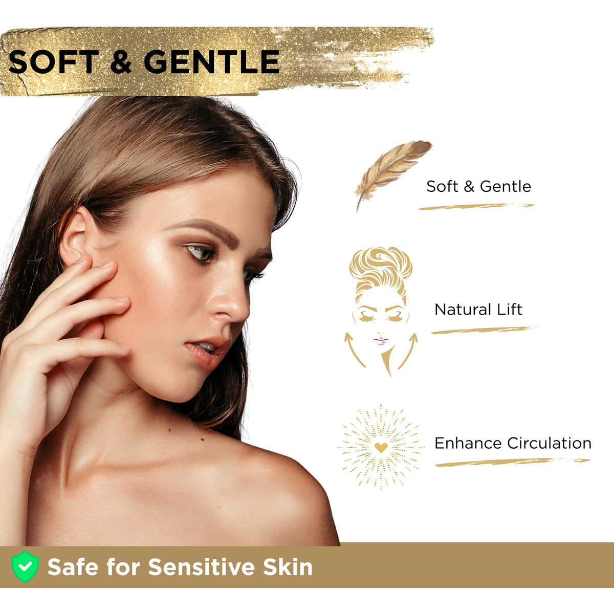 Icon Patch Lymphatic Contour Brush works as a dry brush for skincare routines