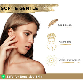 Icon Patch Lymphatic Contour Brush works as a dry brush for skincare routines