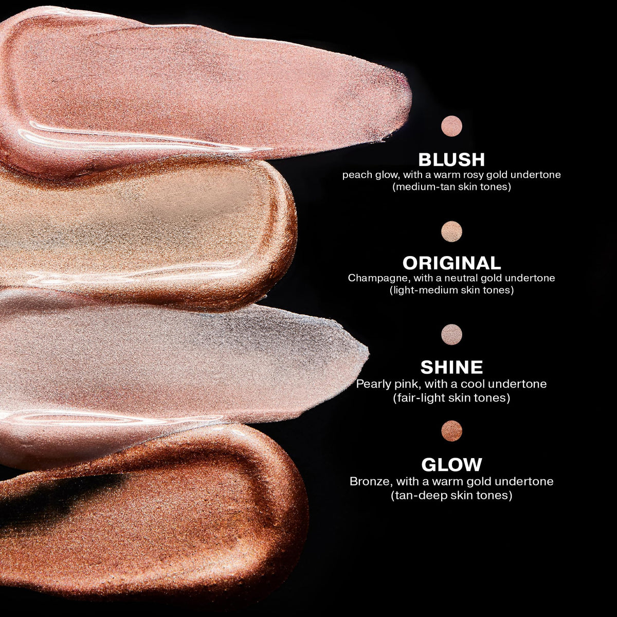 ICONIC LONDON Illuminator collarbones glow with delicate sparkle