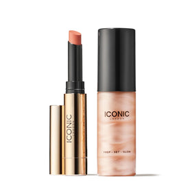 ICONIC LONDON Prep-Set-Glow Original face mist – refreshing hydration and makeup lock-in.