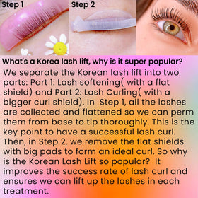 ICONSIAM lash perm solution rose offers gentle, even processing.