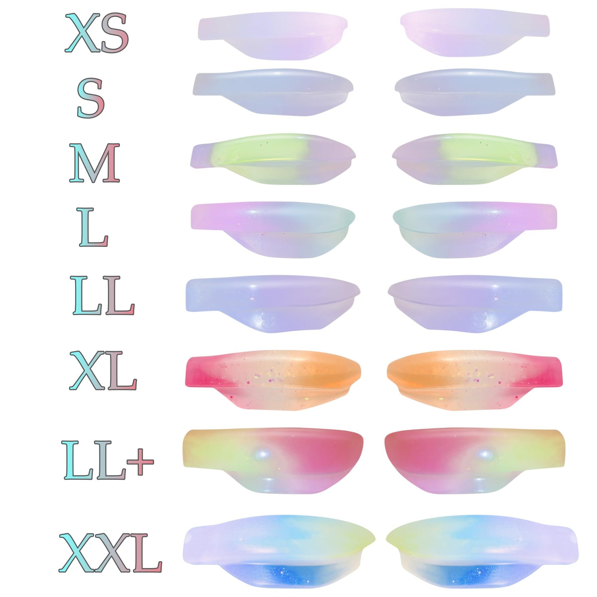 ICONSIAM LU Curl shields show tips away from lids for comfortable lifting.