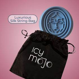 Icy-Mojo collapsible design saves freezer space for easy storage.