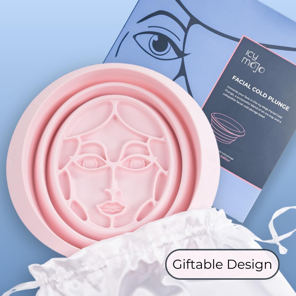 Icy-Mojo full-face cooling covers the entire face for even cold therapy.