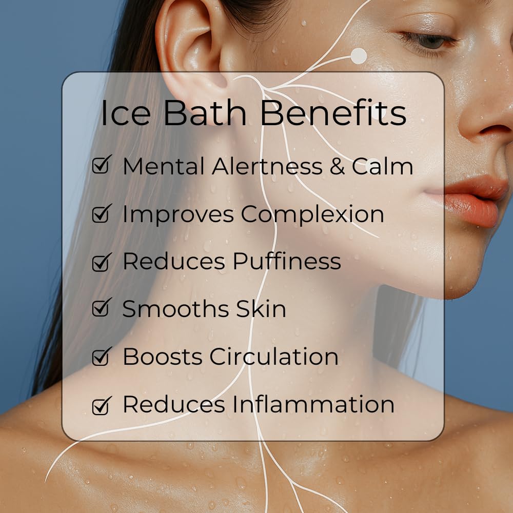 Icy-Mojo Puffiness Reduction with Full-Face Ice Bath supports a refreshed look.
