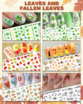 IDDFEVE star nail stickers create playful patterns for festive looks