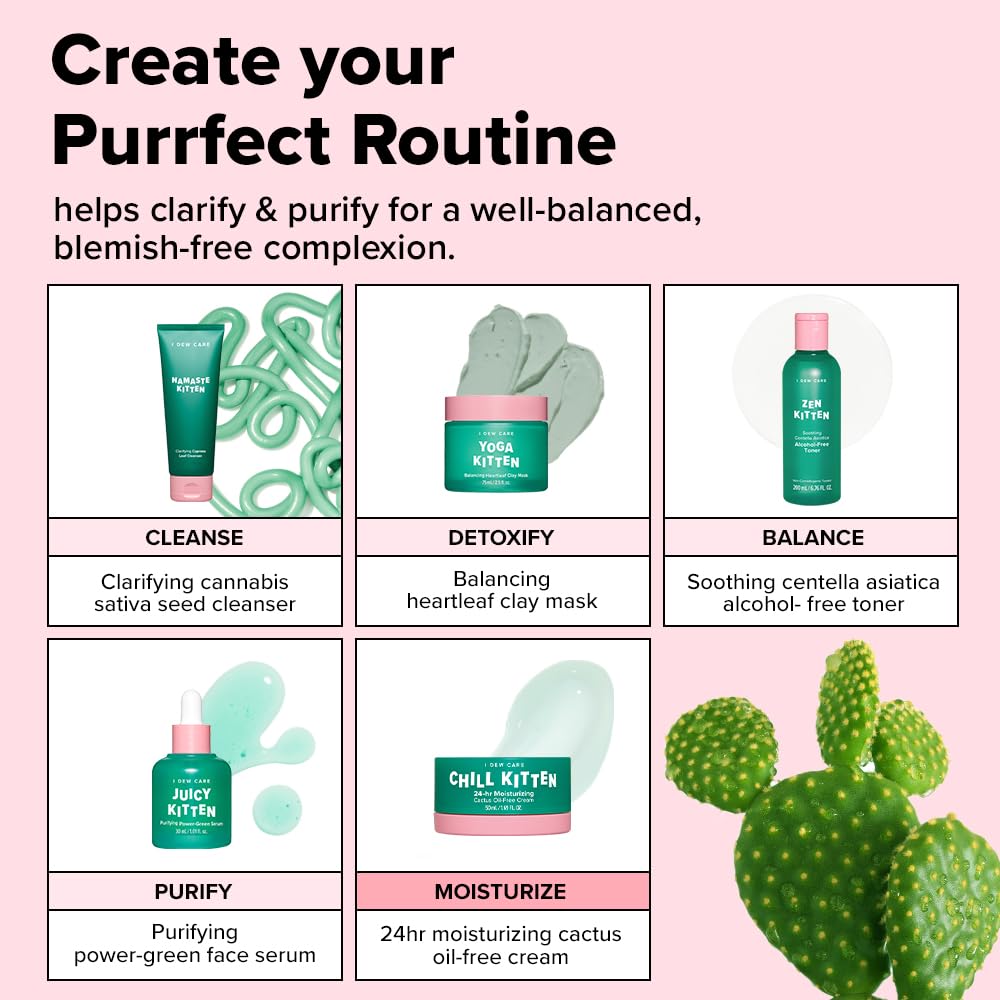 I DEW CARE Heartleaf Face Cream is a daily-use option for dry skin care routines