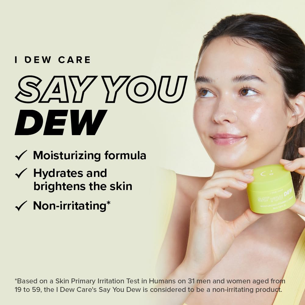 I DEW CARE dual-layer gel top with lemon extract delivers a refreshing antioxidant boost.