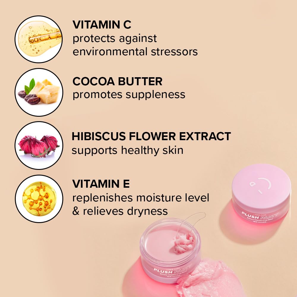 I DEW CARE Plush Party night care for smoother lips