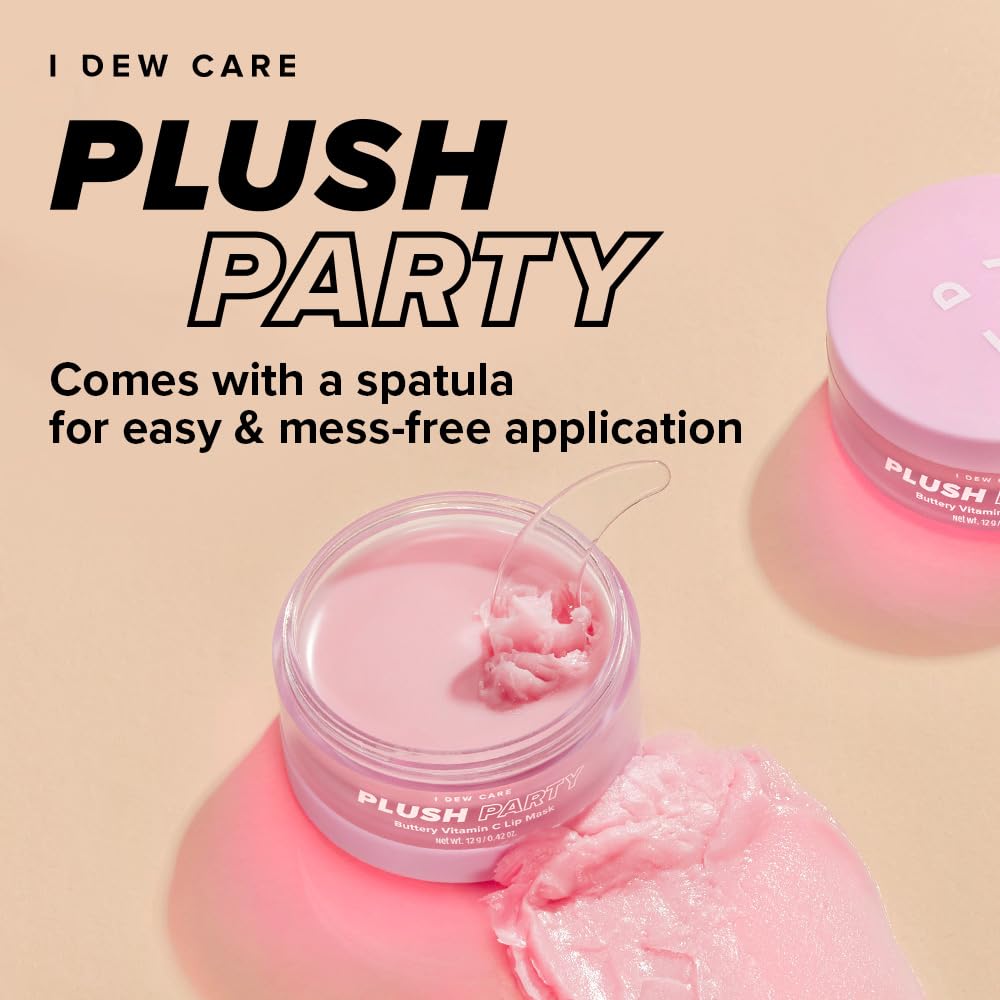 I DEW CARE Plush Party spatula enabling hygienic lip treatment