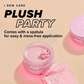 I DEW CARE Plush Party spatula enabling hygienic lip treatment