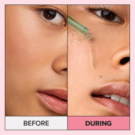 I DEW CARE Juicy Kitten serum texture during application for smooth absorption.