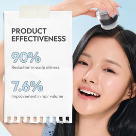 I DEW CARE Tap Secret Biotin Dry Shampoo vegan, benzene-free formula refreshing hair