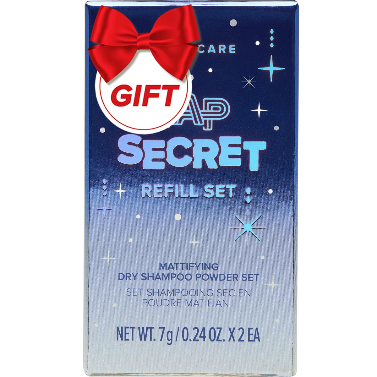 I DEW CARE Tap Secret dry shampoo refill set ready for eco-friendly on-the-go refresh.
