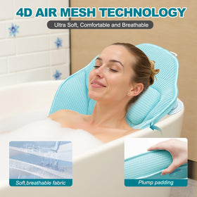 Idle Hippo with 12 non-slip suction cups stays securely in place.