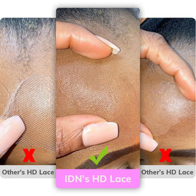 IDN BEAUTY lace space guide 2x6 for balanced forehead area