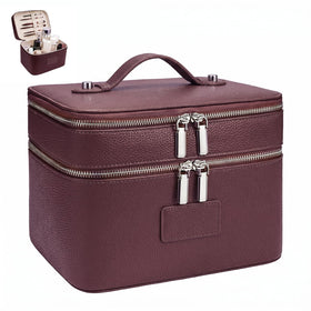 Idoltimes makeup-case-large-capacity demonstrates organized storage for cosmetics and tools.