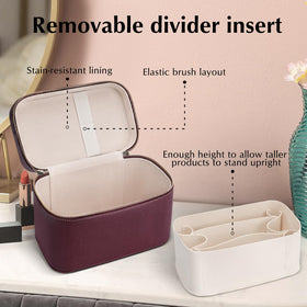 idoltimes makeup case offers large capacity for cosmetics and toiletries