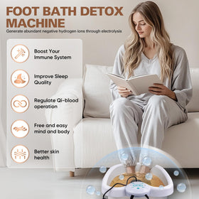 Idudbid ionic foot bath detox machine with foot bath tub for home use