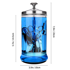 IEBARBER removable strainer basket helps keep hands away from disinfectant.