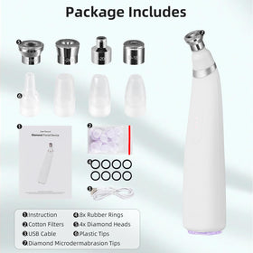 IeBilif Diamond microdermabrasion machine in-use demo for reference.