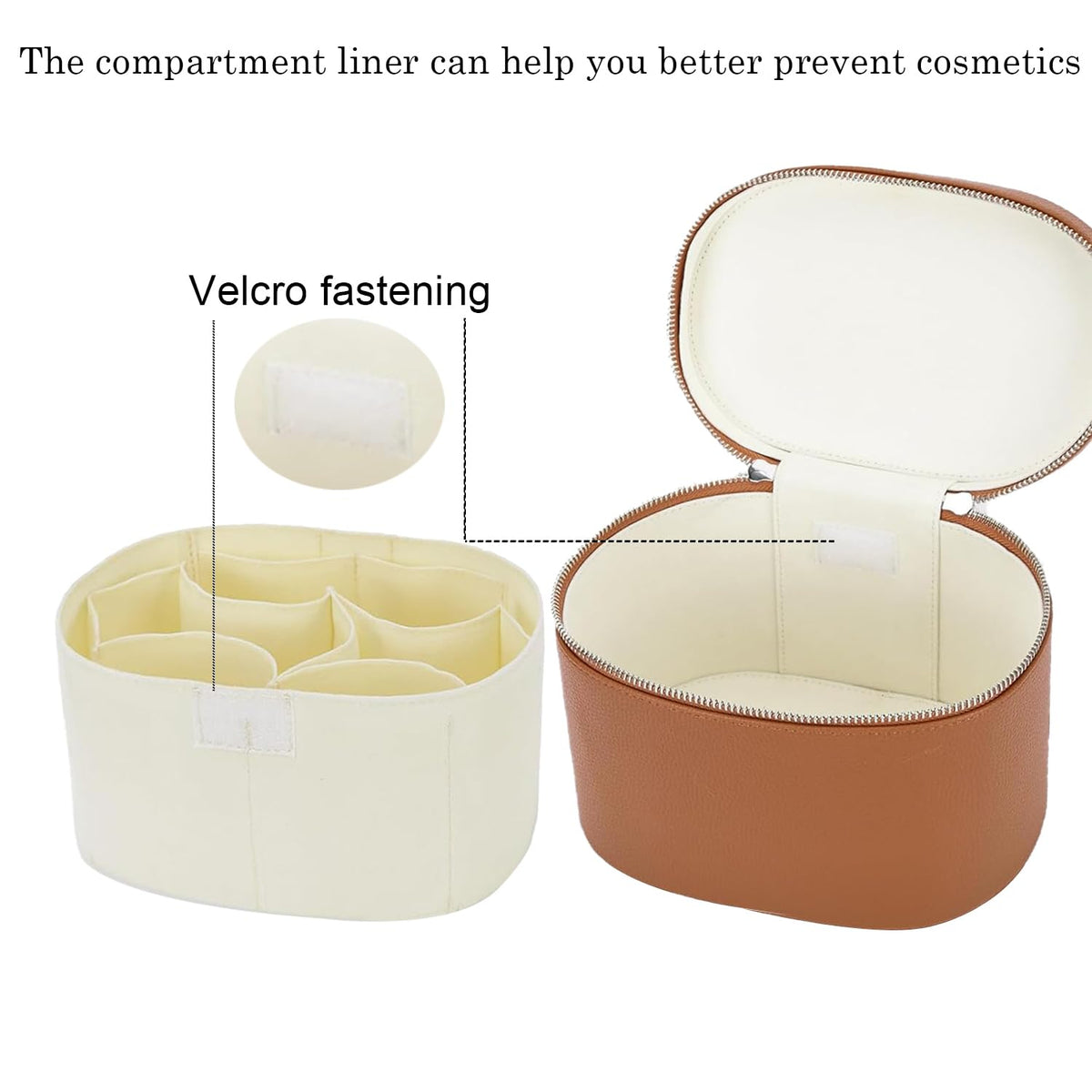IEMIEBOAMGNOY smooth zipper closure keeps items secure during travel.