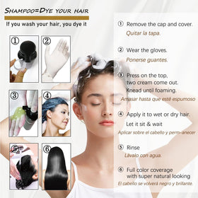 iemokoda hair dye shampoo after-color shine for a healthy-looking finish