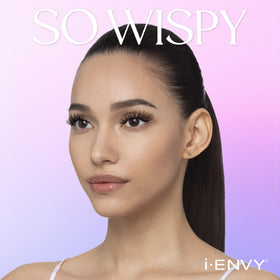 iENVY Natural-look lashes on-eye: blends seamlessly for everyday elegance.