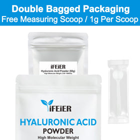 ifeier hyaluronic acid powder packaging pouch, convenient cosmetic-grade packaging