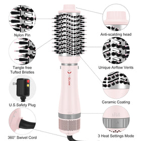 IG INGLAM curling head closeup in use for soft waves