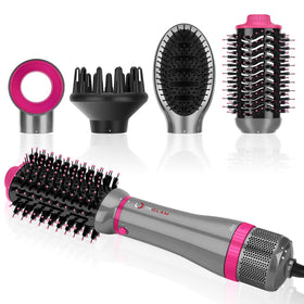 IG INGLAM 4 in 1 blowout brush with drying head for fast base styling