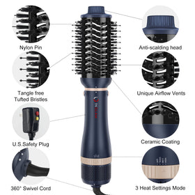 IG INGLAM three-mode settings let you tailor heat to hair type.