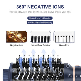 IG INGLAM interchangeable heads enable quick swaps for multiple looks.
