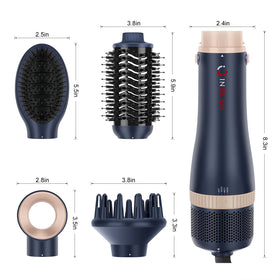 IG INGLAM negative ion technology reduces static and frizz.