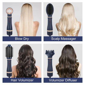 IG INGLAM volumizing brush head adds lift and body for lasting volume.