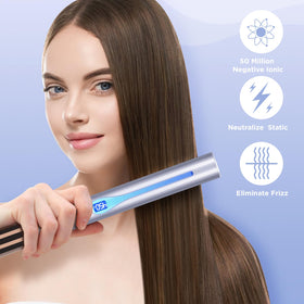 IG INGLAM 2 in 1 round barrel enables curling versatility