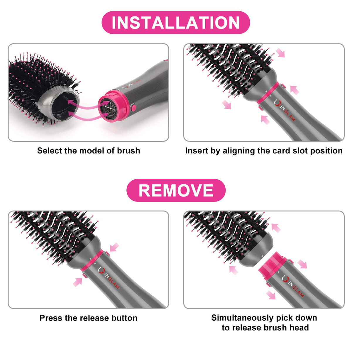 IG INGLAM volume-boost head lifts roots for fuller look