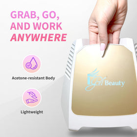 iGel Beauty Hybrid Pro 2.0 builder gel mode reduces heat during cures
