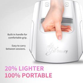 Igel Beauty Hybrid Pro 3.0 XL builder gel mode panel reduces heat spikes.