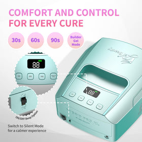 iGel Beauty Hybrid Pro 3.0 XL removable stainless tray for pedicure setup