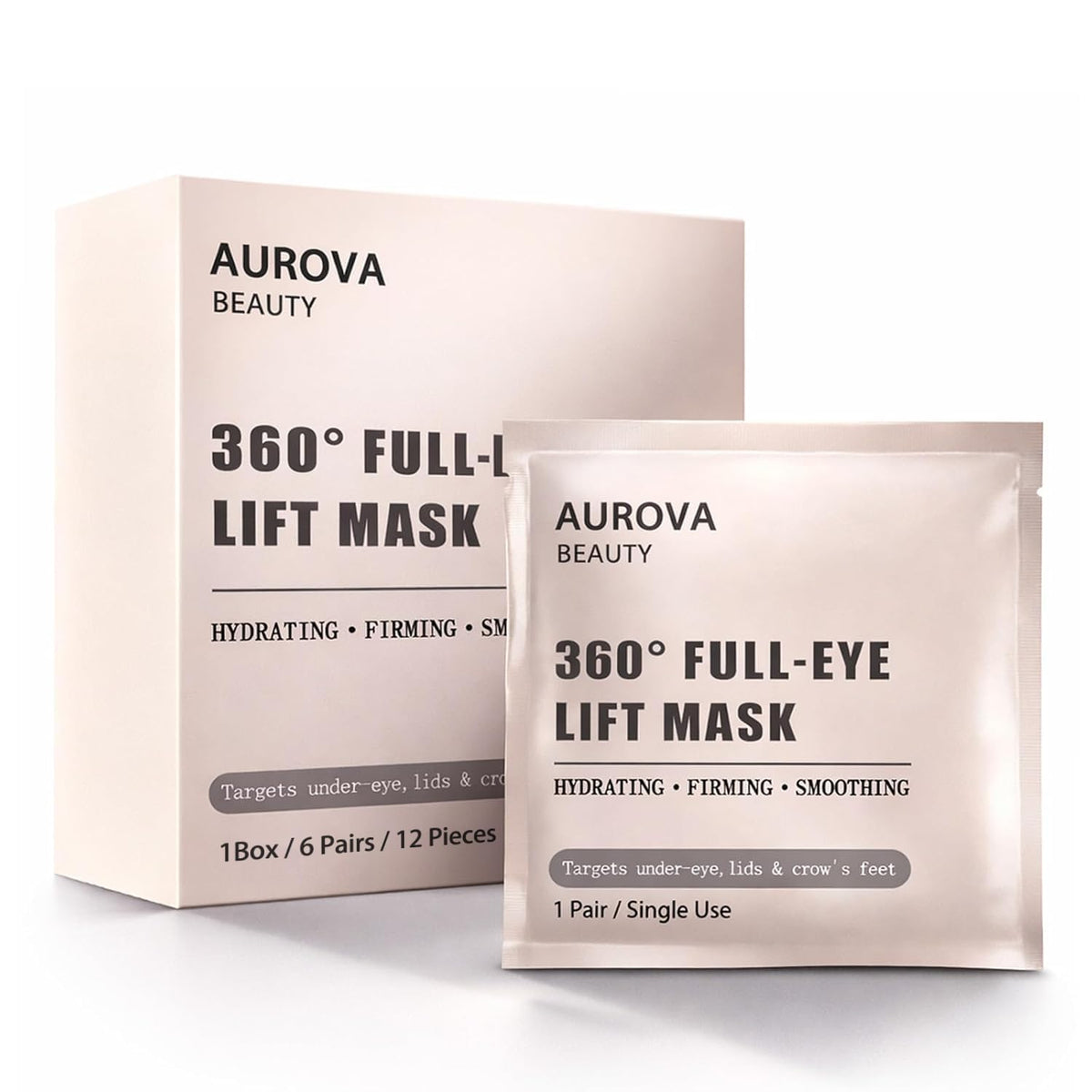 IginkI Aurova Eye Mask set of 12 patches for under-eye refresh