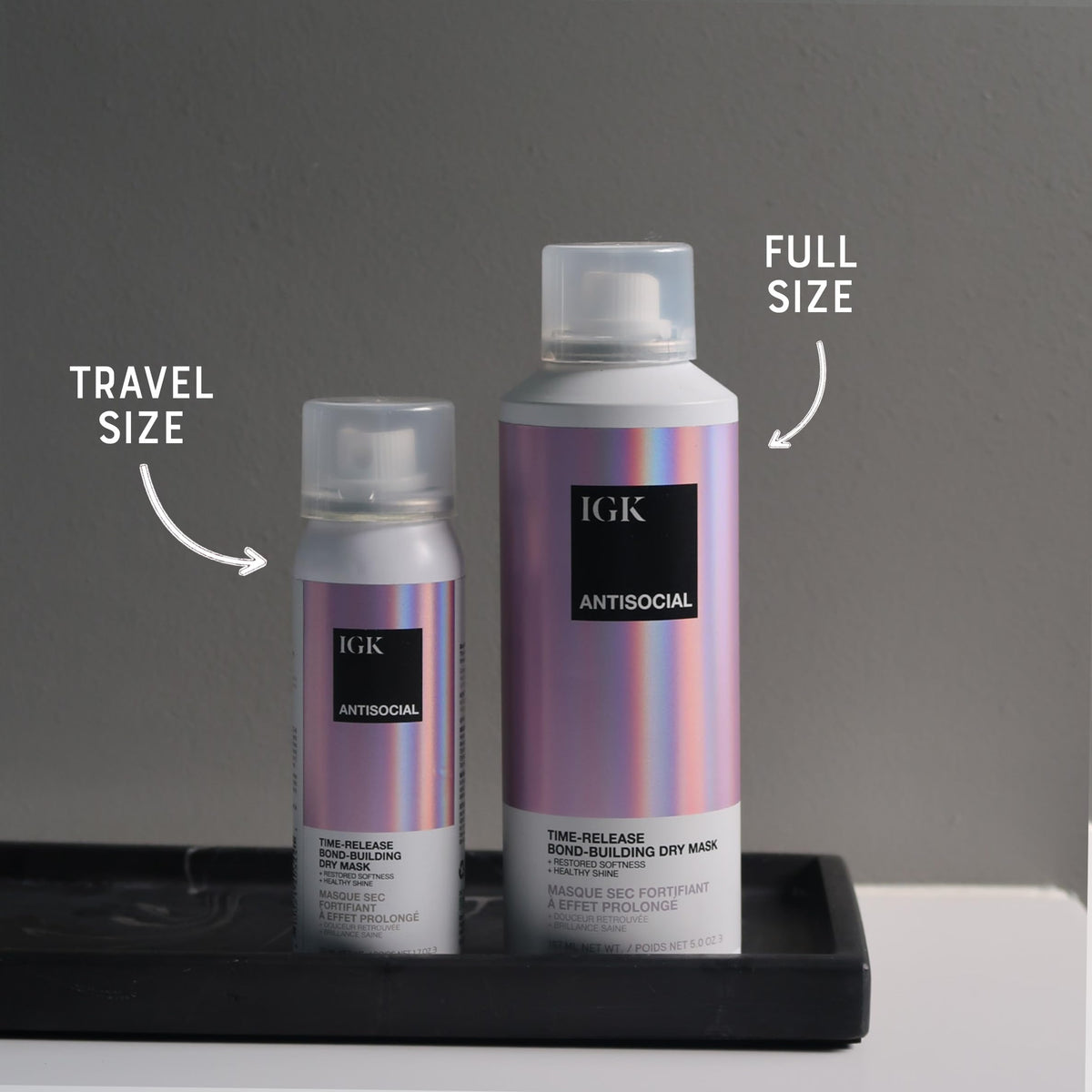 IGK Antisocial 2-pack packaging shows travel-friendly kit