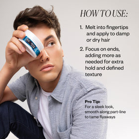 IGK Beach Club Soft Texture Paste highlighting light hold and shine