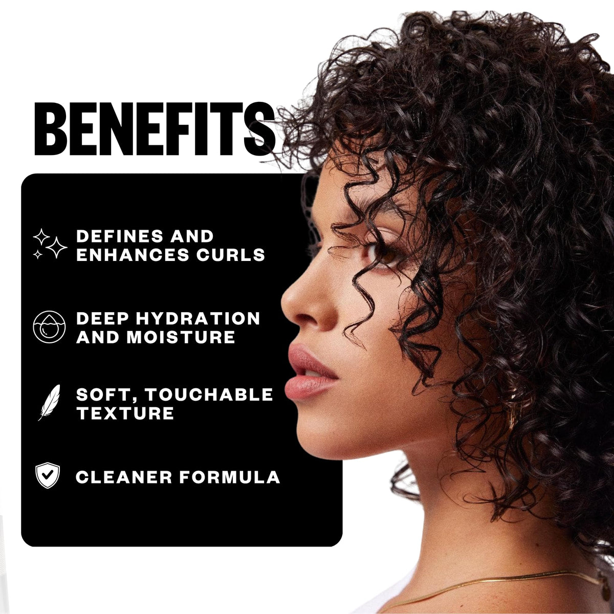 Silicone-free IGK curl cream suitable for color-treated hair