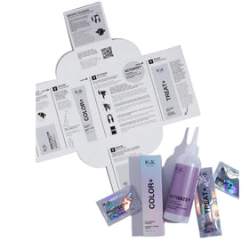 IGK Color Kit bamboo extract strengthens hair during coloring