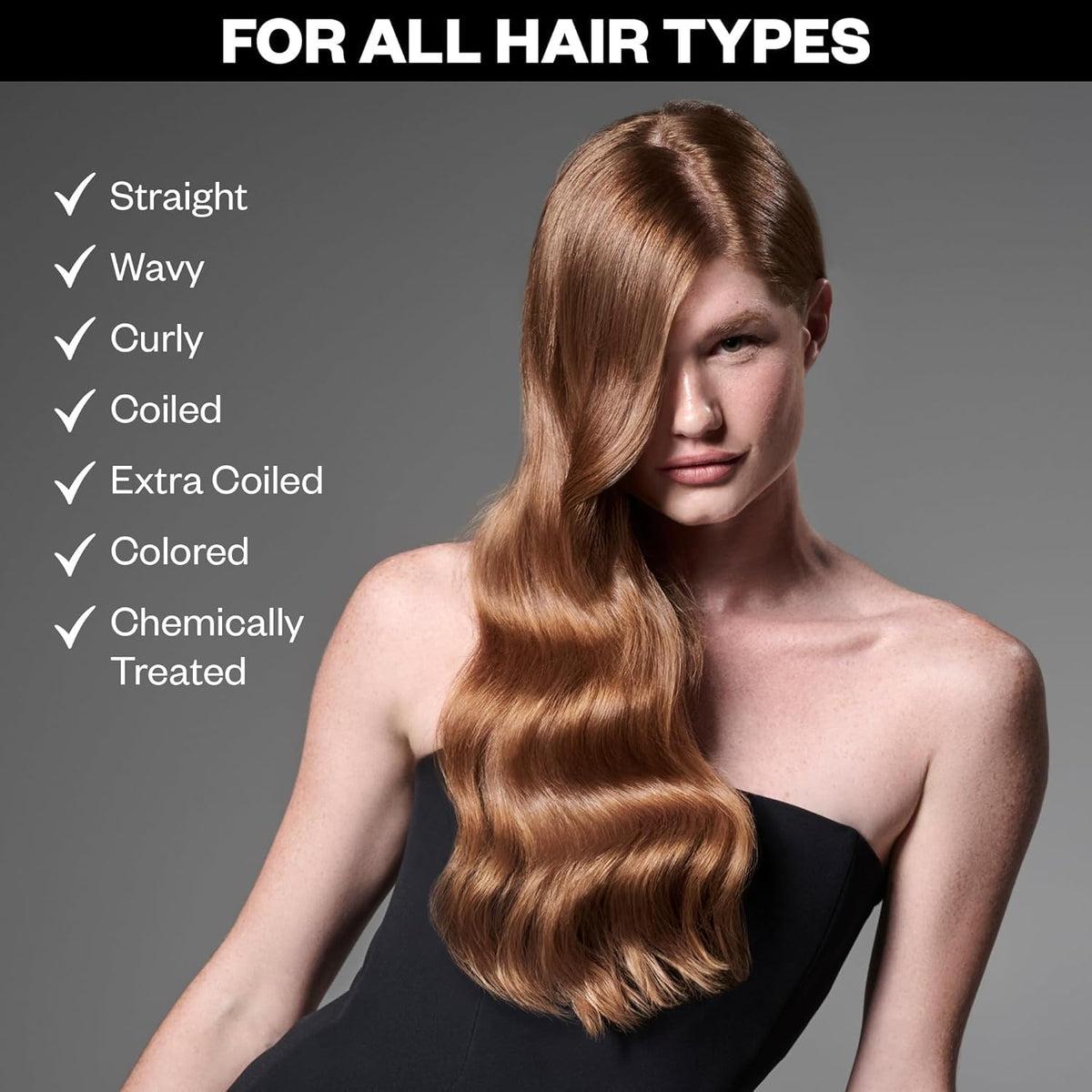 In-shower use on wet hair with IGK Expensive Clear Gloss Top Coat during a 3-minute treatment.