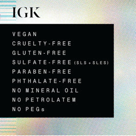 IGK First Class Charcoal Detox Dry Shampoo after workouts for quick refresh.