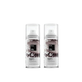 IGK First Class Charcoal Detox Dry Shampoo travel-size pack front, for on-the-go freshness.