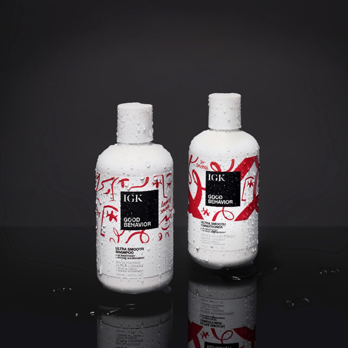 IGK GOOD BEHAVIOR travel packettes pack for on-the-go care.